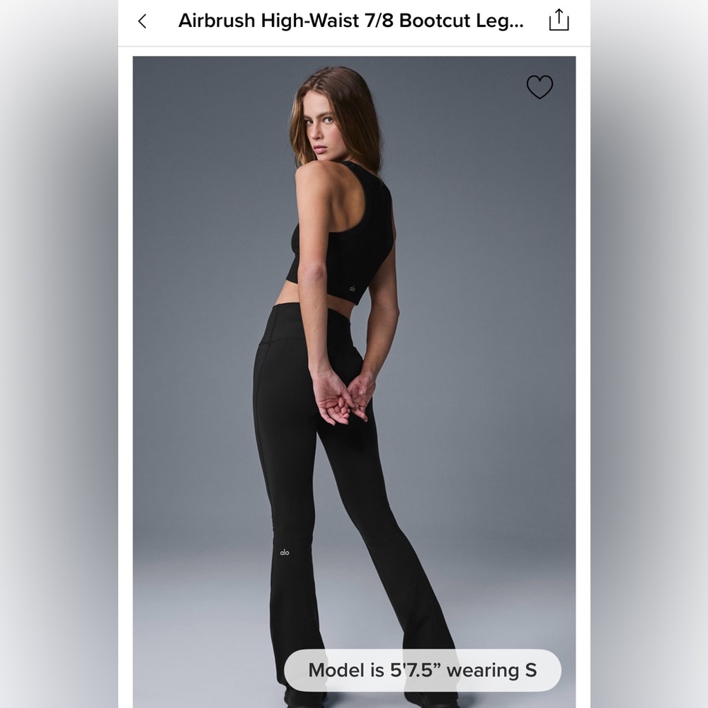 Alo 7/8 Bootcut Leggings